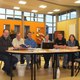 De gauche à droite : Yannick Lemaire, Eric Hautcoeur, Samuel Jette, Véronique Régent, Eric Danneels, Béatrice Waignier.
